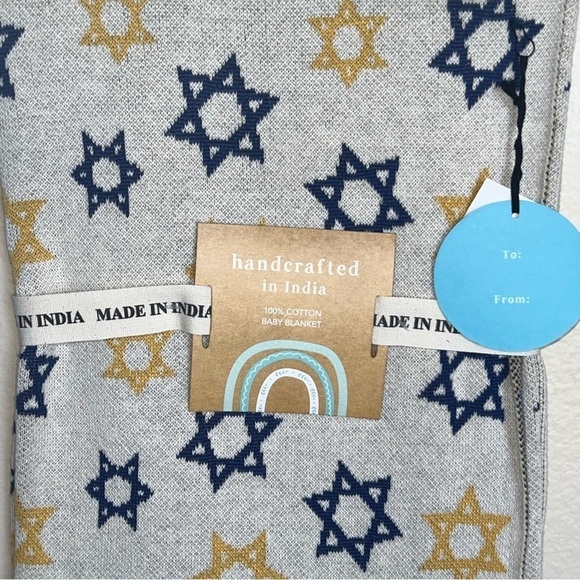 Baby Blanket & Bib gift set bundle for Hanukkah NWT - Picture 8 of 15